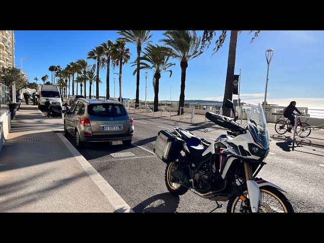 Africa Twin - Cassis to Mandelieu - Southern France End of November