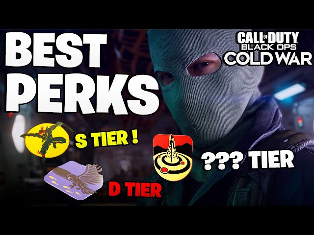 BEST PERKS for COLD WAR Multiplayer (Cold War Best Perks Tier List)