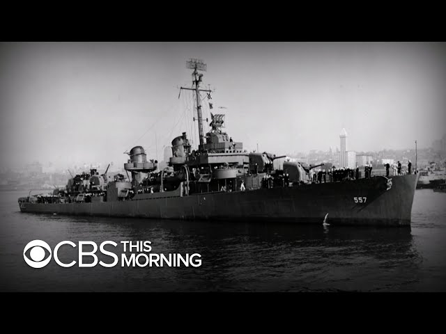 USS Johnston uncovered after nearly 80 years