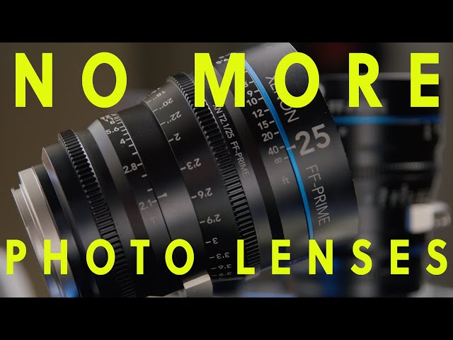 Why Photo Lenses are Bad for Cinematography