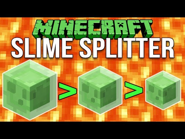 Minecraft 1.12: Slime Splitter Tutorial