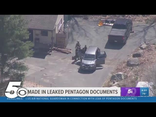Arrest made in leaked Pentagon documents