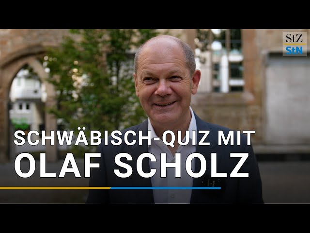 Versteht Olaf Scholz schwäbisch?