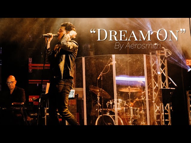 "Dream On" (live) by Aerosmith Cover by Tom Butwin #BrushesWithBroadway