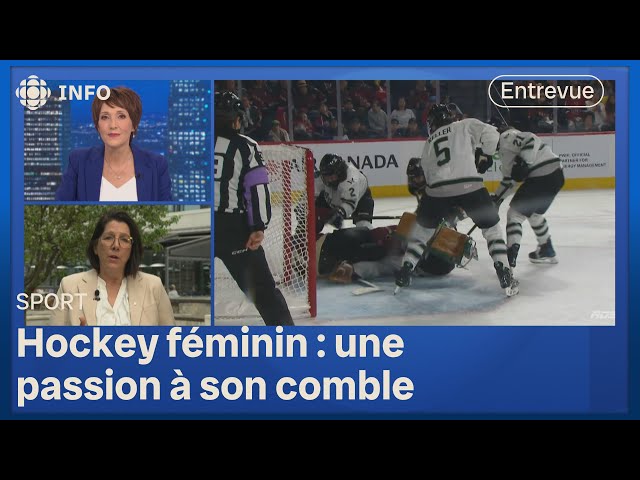 Le hockey féminin plus populaire que jamais : entrevue avec Danièle Sauvageau