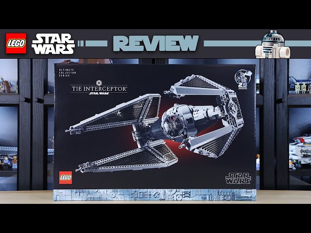 LEGO Star Wars 75382 UCS Tie Interceptor - REVIEW