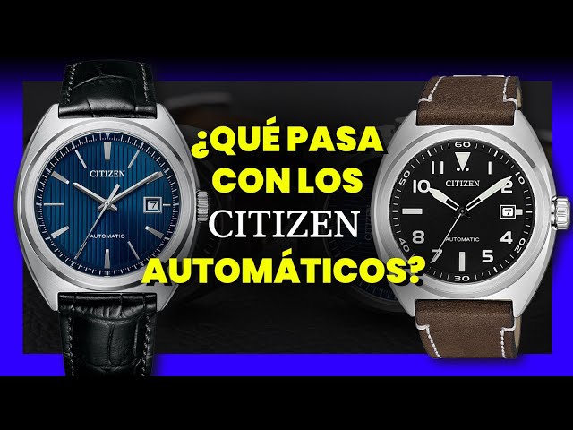 #21 Citizen ¿TIRA LA TOALLA? Relojes Automáticos y Económicos de Citizen - NJ0100-11E y NJ0100-46L