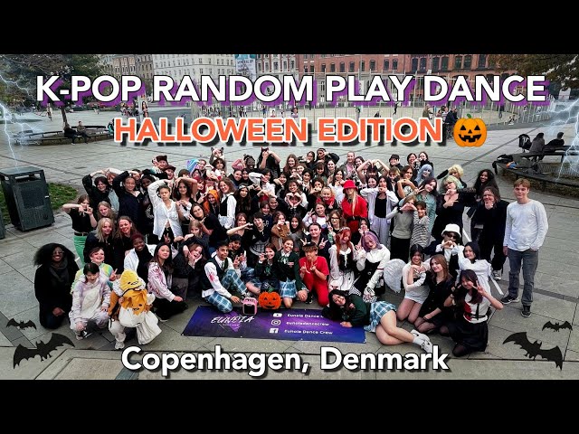 [KPOP IN PUBLIC] HALLOWEEN RANDOM PLAY DANCE 랜덤플레이댄스 in Copenhagen, Denmark 2022 | EUNOIA DANCE CREW