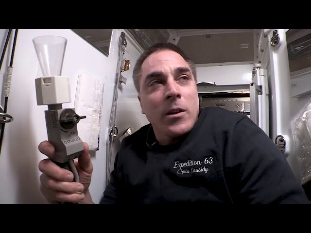 When astronauts 'have to go' - Bathrooms in Space explained (with props)