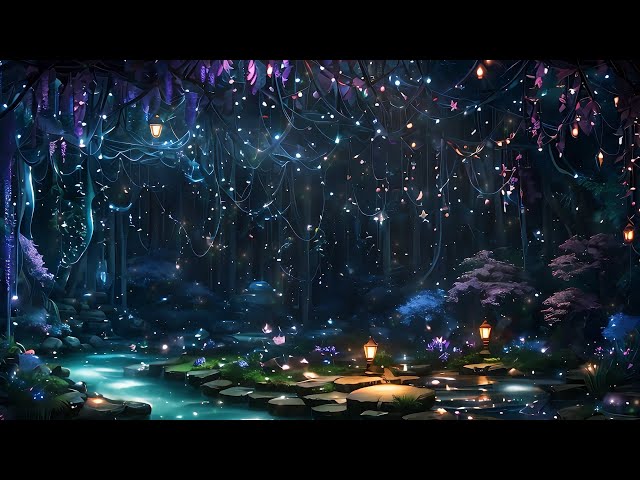 Fantasy Hidden Oasis | Soothing Piano Music and Magical Ambiance for Deep Sleep and Relaxation