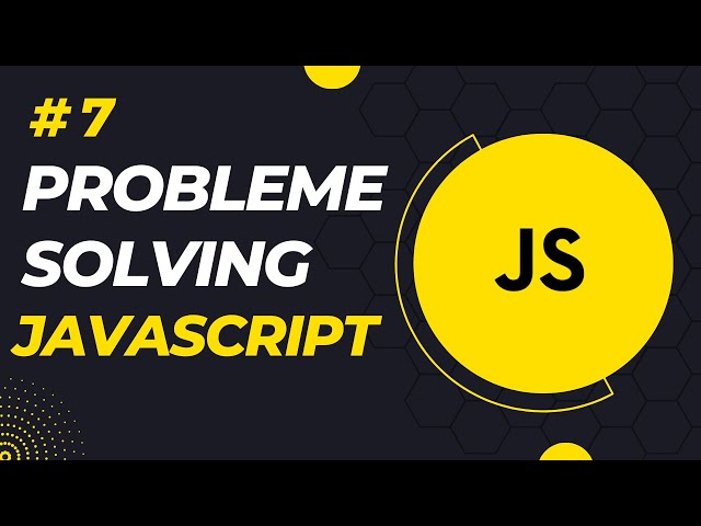 [B'DARIJA] Probleme Solving With JavaScript | In Arabic.#7