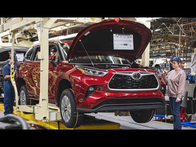 2020 Toyota Highlander Production at the Toyota Indiana plant / Toyota Manufacturing