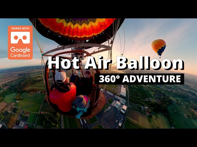 Hot Air Balloon Ride in 360!