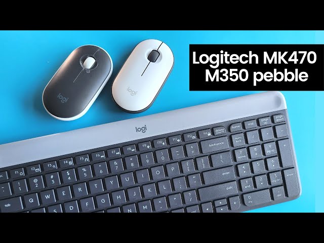 Logitech MK470 review compare with M350 pebble mouse