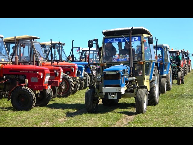 Tractor Show - Traktoriáda Vyskeř 2024 - spanilá jízda
