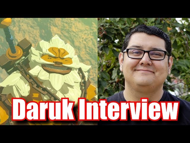 Voice of Daruk & Yunobo - Joe Hernandez Interview Breath of the Wild