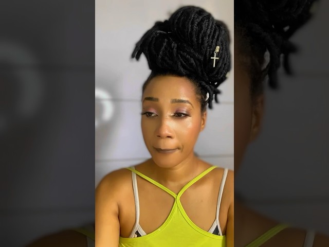 Grwm for YouTube African month “music night” #80smusic #makeup  #grwm #discovermyafrica #