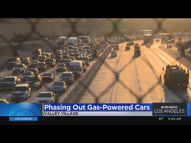 California planning to phase out gas-powered vehicles by 2035