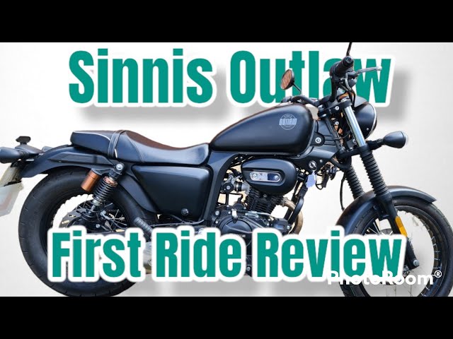 Sinnis Outlaw First Ride Review | is this the best learner legal 125cc Cruiser?