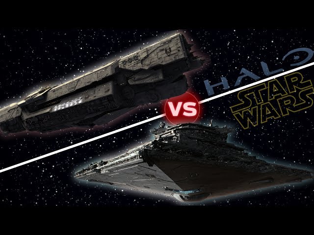 UNSC Infinity vs First Order Star Destroyer | Halo vs Star Wars: Who Would Win