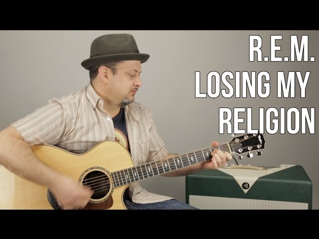How to Play "Losing My Religion" by R.E.M. on Guitar - Super Easy Acoustic