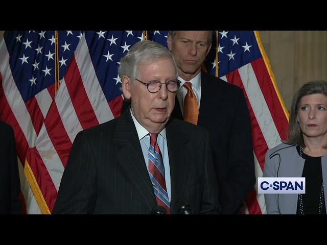 Sen. McConnell on RNC Censure of Reps. Cheney and Kinzinger: "That's not the job of the RNC."