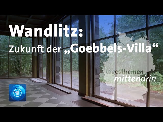 Wandlitz: Zukunft der „Goebbels-Villa“ | tagesthemen mittendrin