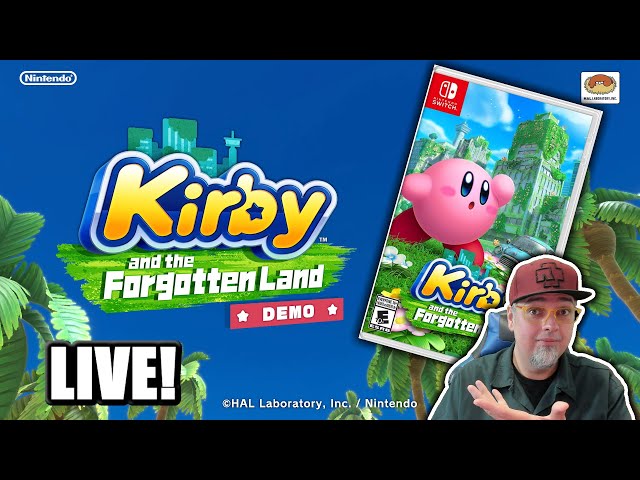Kirby And The Forgotten Land DEMO Madlittlepixel LIVE!