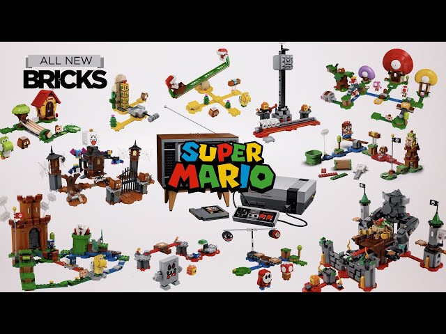 LEGO Super Mario Compilation of All 2020 Wave 1 Sets Speed Build