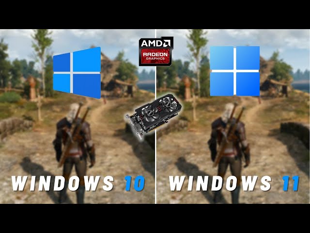 Windows 10 vs 11 | AMD R9 270 | Render Test | Boot time | 5 Games Tested
