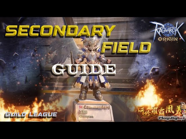 Guild League - Secondary Field Guide ++TIPS!
