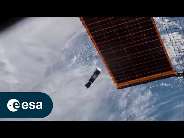 ESA CubeSats deployed from the ISS