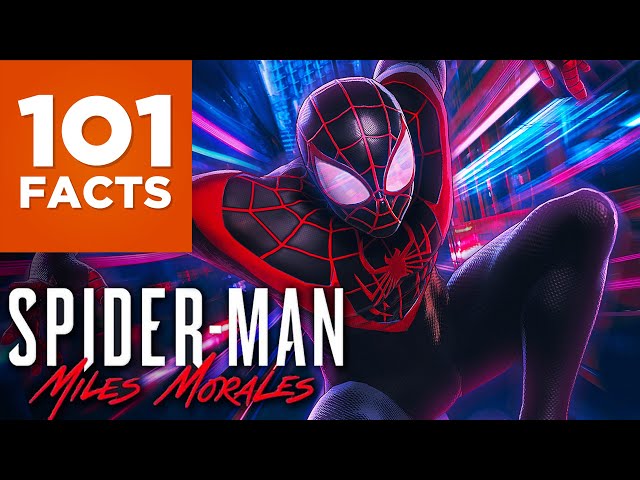 101 Facts About Spider-Man: Miles Morales