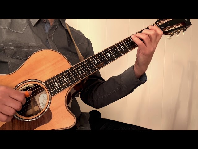 How to play “wonderful tonight” by Eric Clapton (acoustic fingerpicking)