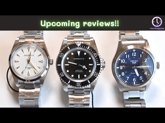 Seiko 5 SRPG29, 36mm Ironwatch beauty, 14060 Submariner homage: which one should I review first??🤔