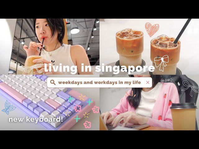 living in singapore | weekends and workdays in my life 🍜🛍