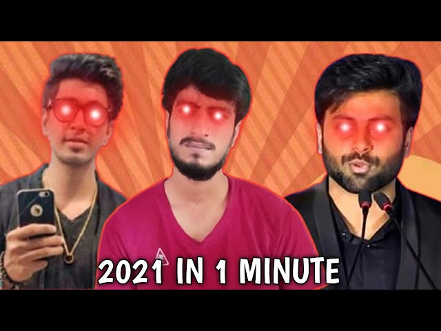 2021 IN ONE MINUTE 🙂