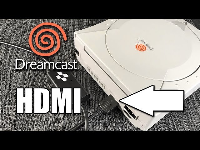 Dreamcast HDMI Cable Review - 100% Plug & Play - No mod needed!
