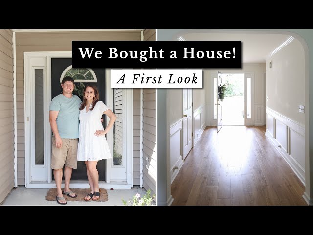 We Bought a New House - with a Water View | A First Look!