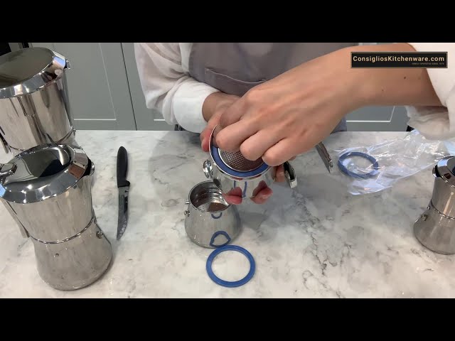 How to Change Replacement Parts on Giannina Espresso Stove Tops