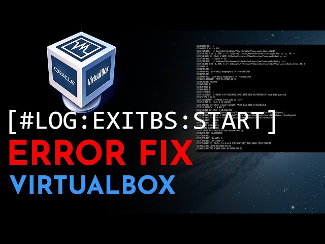 EXITBS:START Issue with Installing MacOS  on VirtualBox | 2024