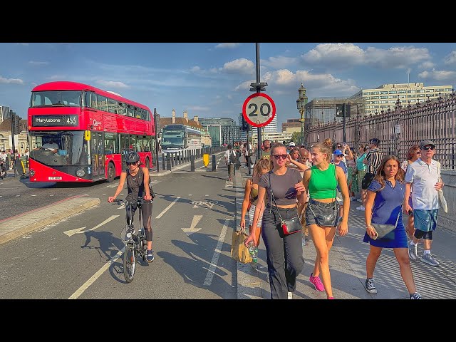 London City Tour 2023 | 4K HDR Virtual Walking Tour around the City
