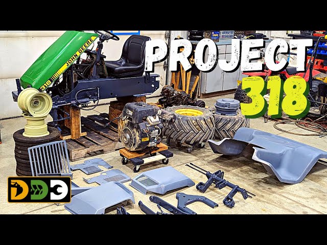 Some Assembly Required!  My Dream 318 Garden Tractor Build - Part 5
