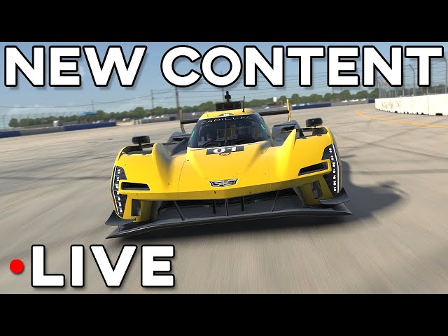 Trying iRacing Big New Content And Learning New Track