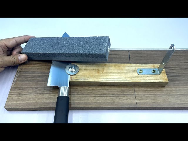 How to Sharpen a Knife as Sharp as a Razor in 1 Minute. Knife Sharpening with Smart Stone 😱