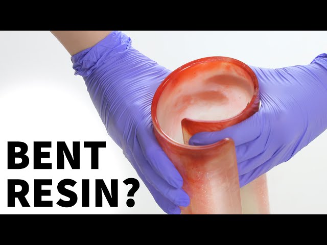 Can we BEND Resin into a Lamp?