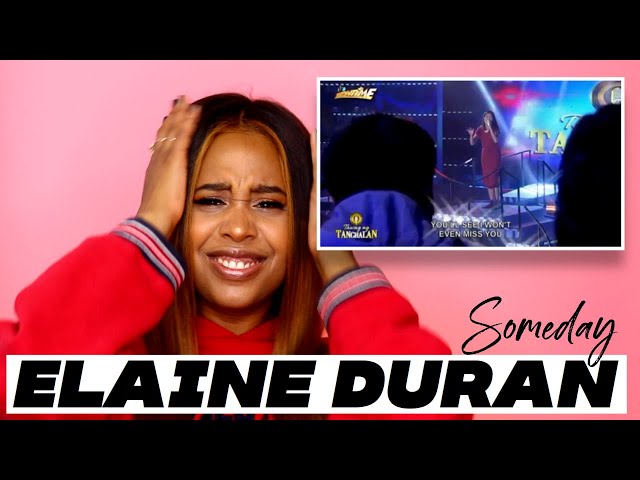 Music School Graduate Reacting to Elaine Duran Singing Someday | Tawag ng Tanghalan