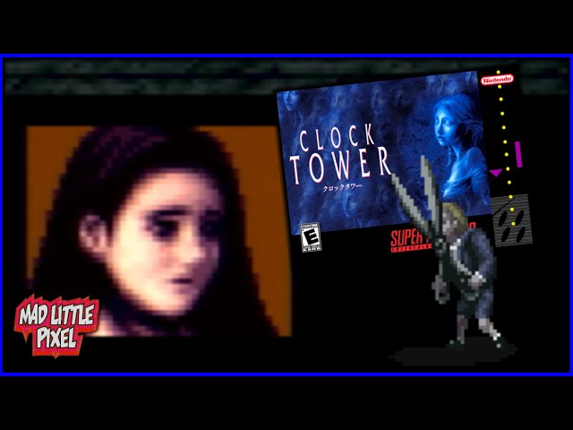 Clock Tower SNES - Watch Out For Scissor Boy! Madlittlepixel LIVE