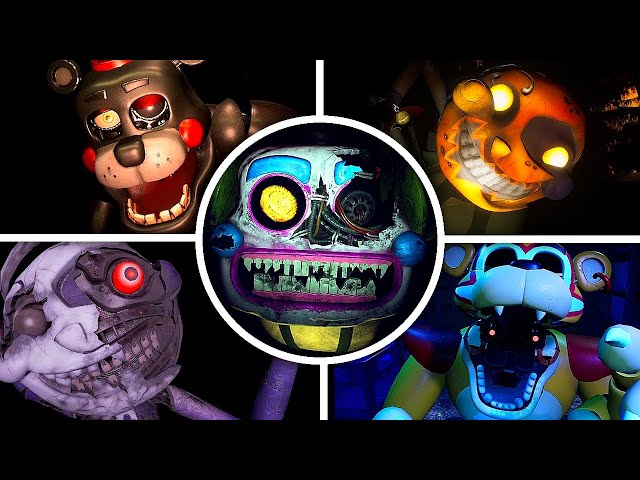 FNAF: Help Wanted 2 - ALL Jumpscares & Creepy Moments (Showcase)