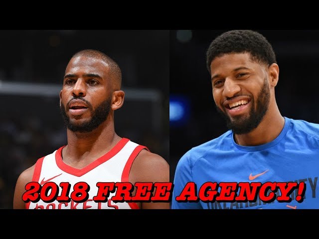 2018 NBA FREE AGENCY LIVE STREAM - Paul George, Chris Paul, DeAndre Jordan Signings + More!